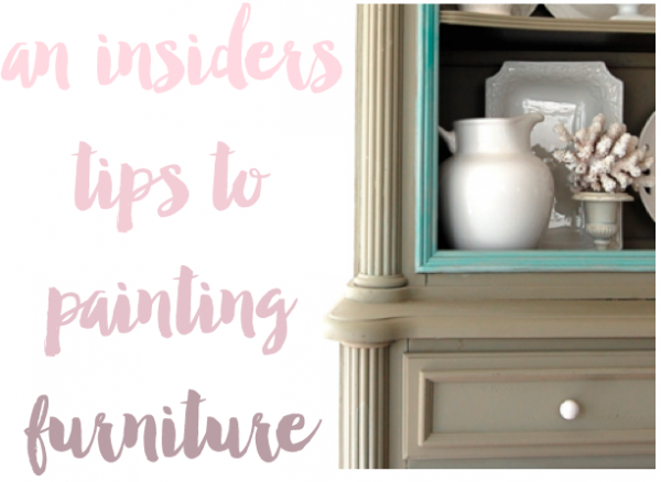 How to paint furniture like a pro