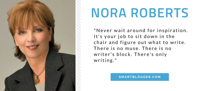Nora Roberts - Writing Tips