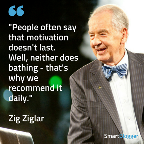 Zig Ziglar motivation quote