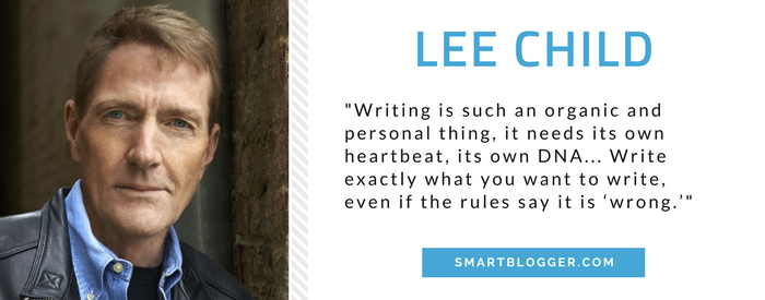 Lee Child - Writing Tips