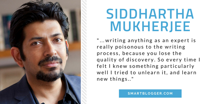 Siddhartha Mukherjee - Writing Tips