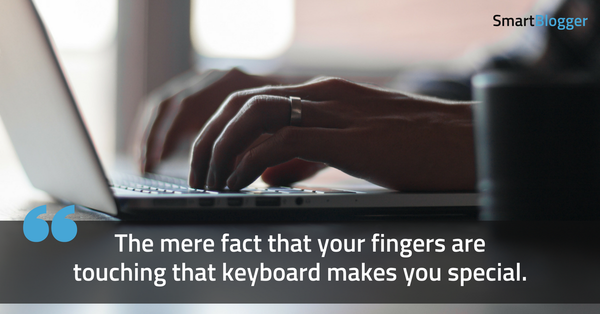 fingers touching the keyboard
