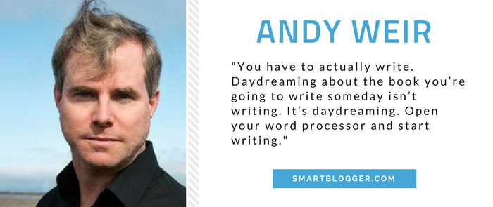 Andy Weir - Writing Tips