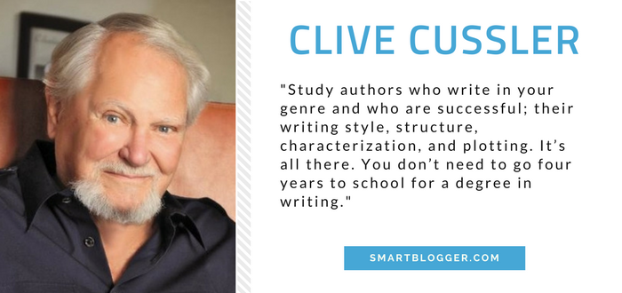 Clive Cussler - Writing Tips