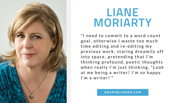 Liane Moriarty - Writing Tips