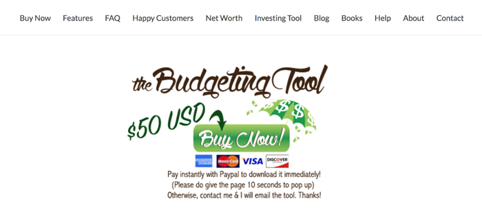 The Budgeting Tool