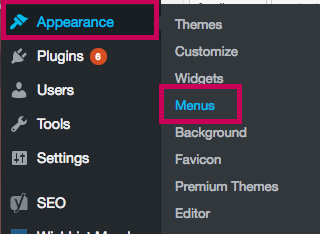 Go to Appearance - Add to Menu