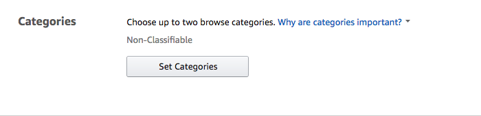 Choose your eBook categories