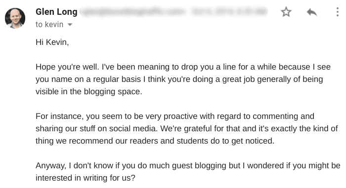 Writing For Smart Blogger Email