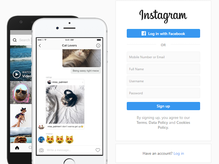 Getting started with Instagram
