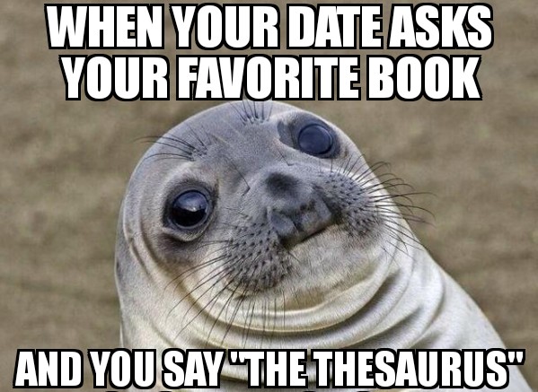 When Your Date Asks About Your Favorite Book...