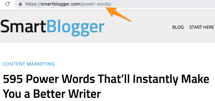 screenshot smartblogger power words post url