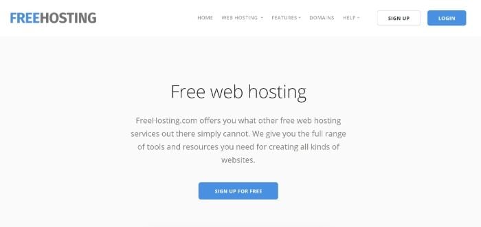 Hosting WordPress gratuito - Hosting gratuito