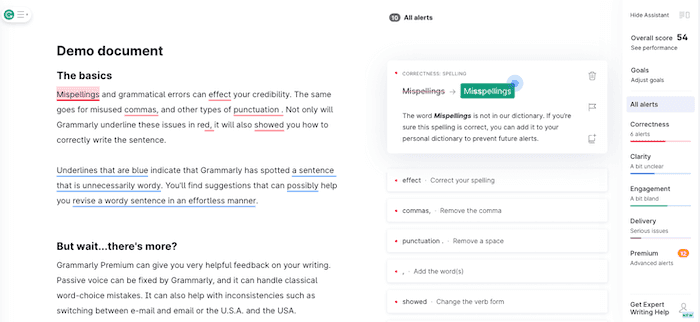 content marketing tools grammarly