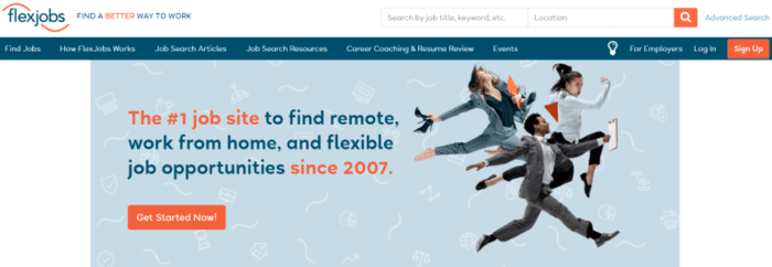 proofreading jobs flexjobs homepage