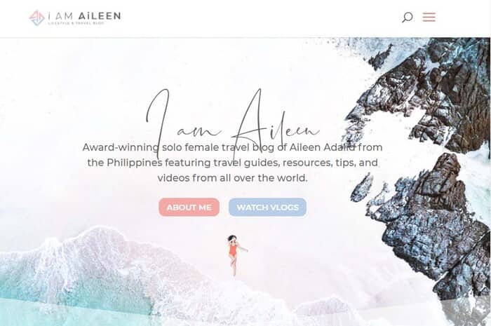 travel blogs i am aileen homepage