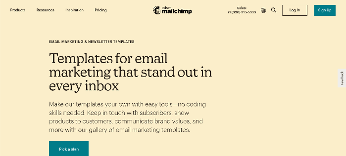 Email Newsletter Templates Mailchimp