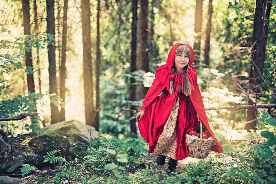 exposition examples red riding hood
