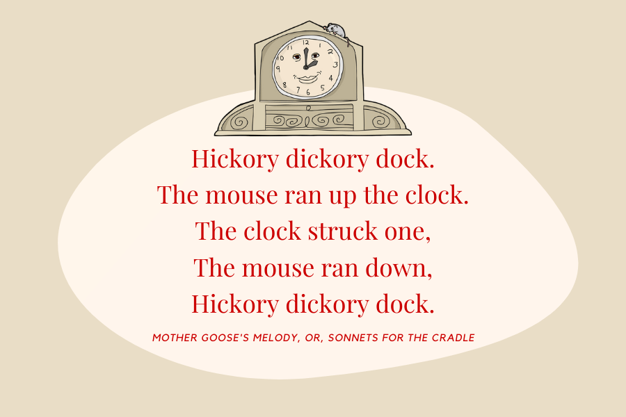 limerick examples Hickory Dickory Dock