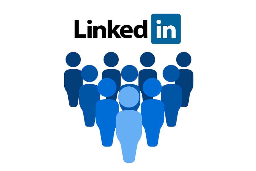 linkedin logo with blue people icons