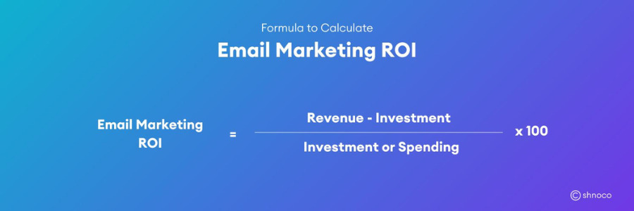 email marketing statistics ROI formula