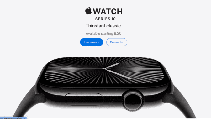 Apple watch ad