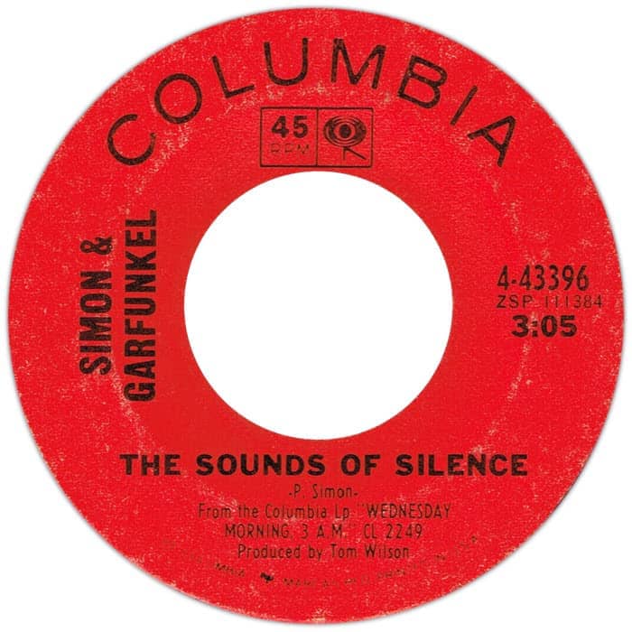 the album "The Sounds of Silence" by Simon & Garfunkle