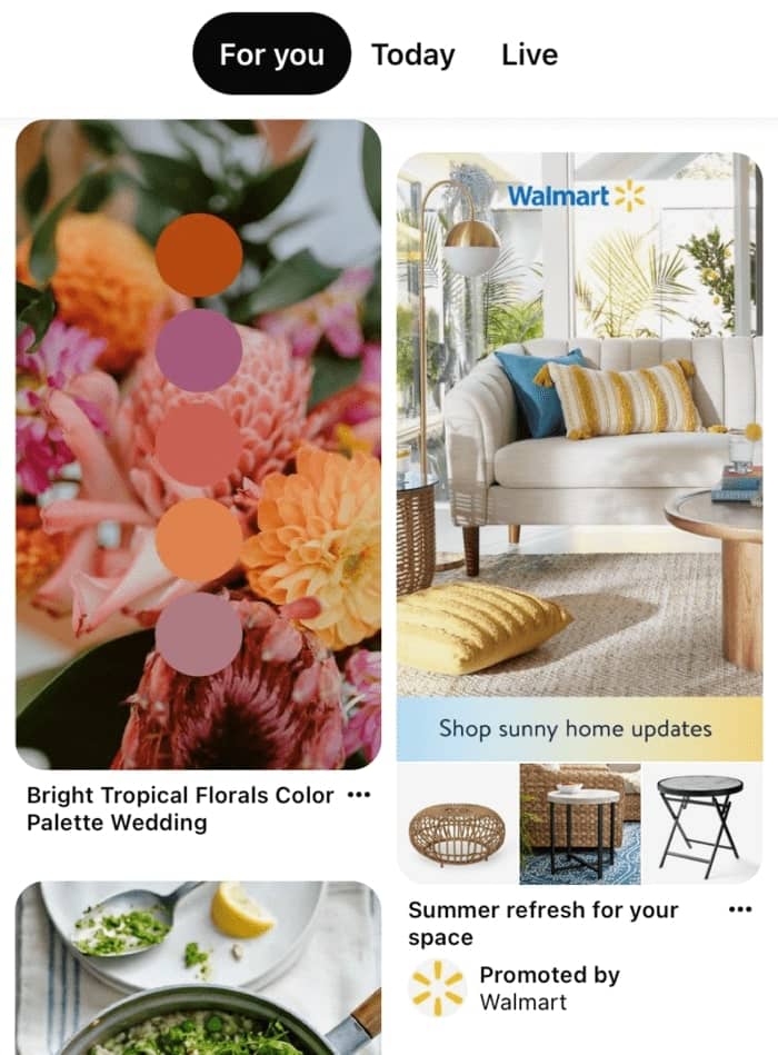 pinterest collection ads